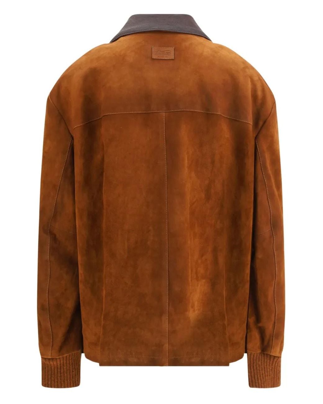 Valstar Brown Suede Buttoned Jacket for men