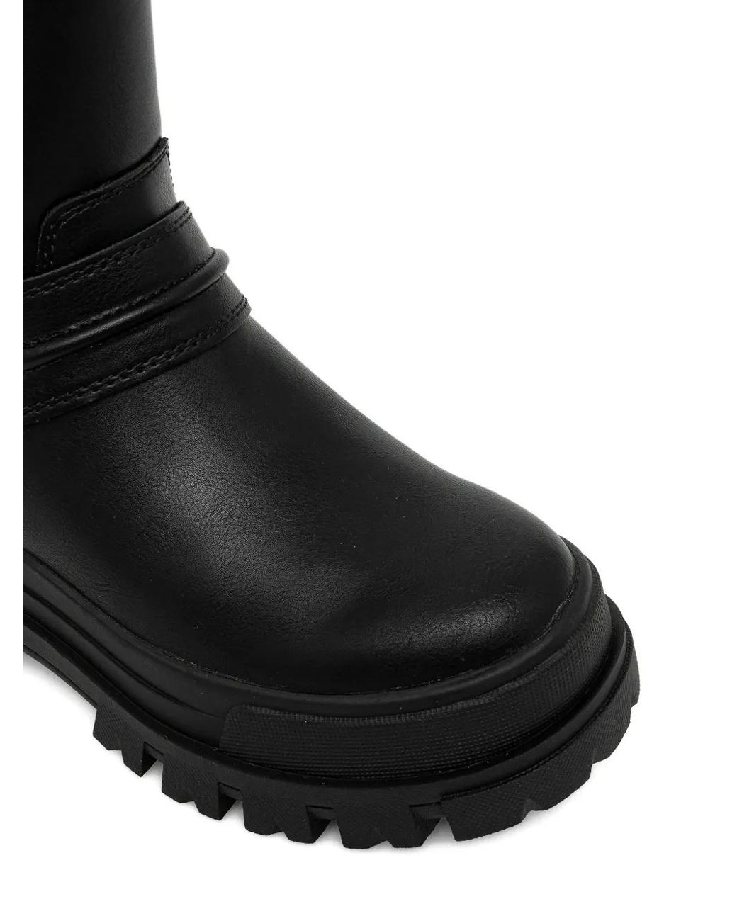 Buffalo Black Bottines Aspha À Boucle