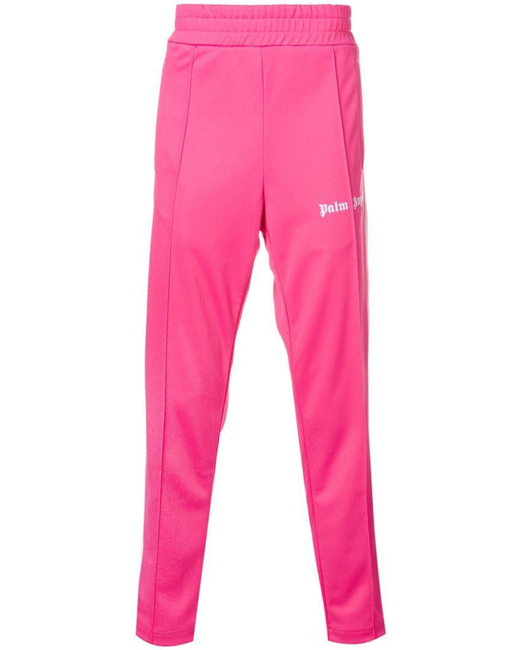 Palm Angels Track Trousers in Pink for 