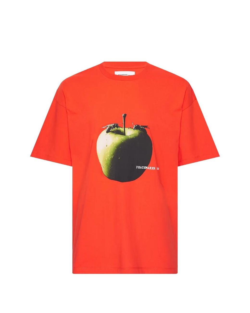 OAMC Red Apple-Print T-Shirt for men