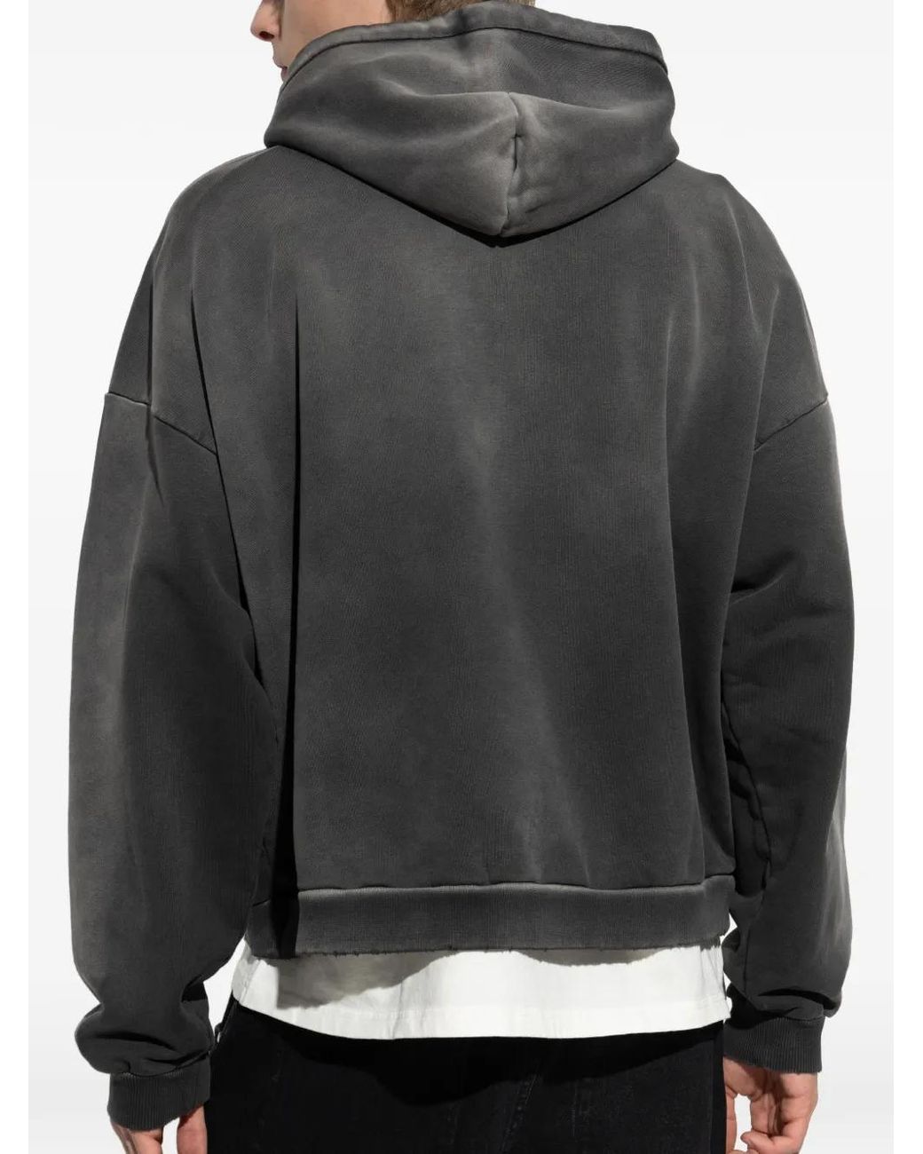 Represent Black Graphic Hoodie for men