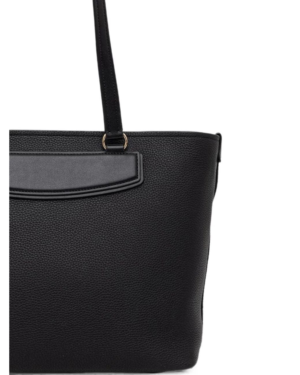 MICHAEL Michael Kors Black Jet Set Travel Leather Tote Bag