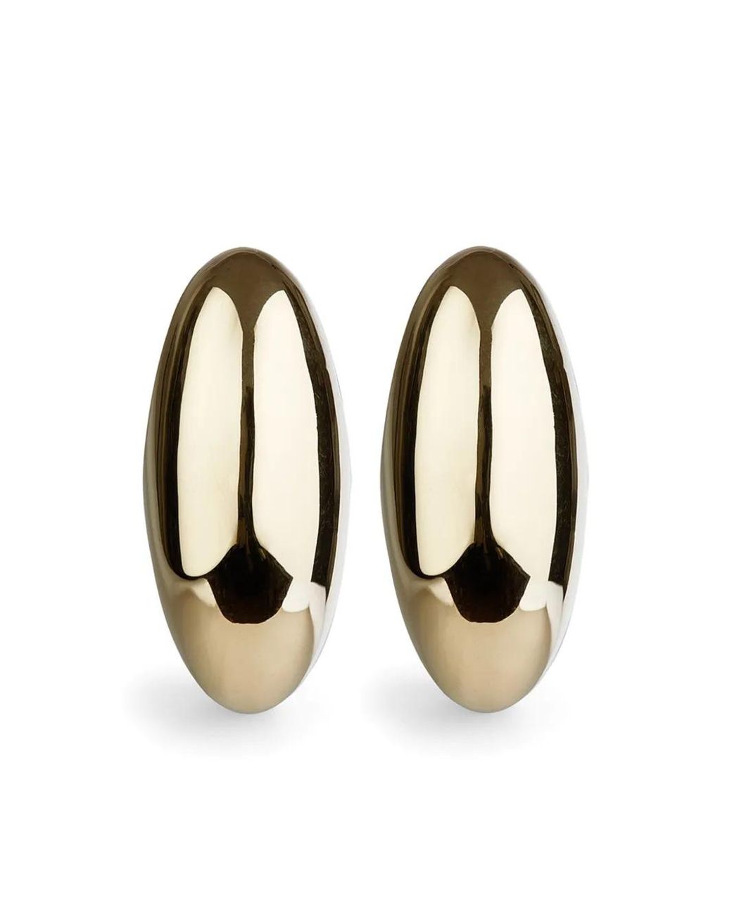 Otiumberg Black Pebble Stud Earrings