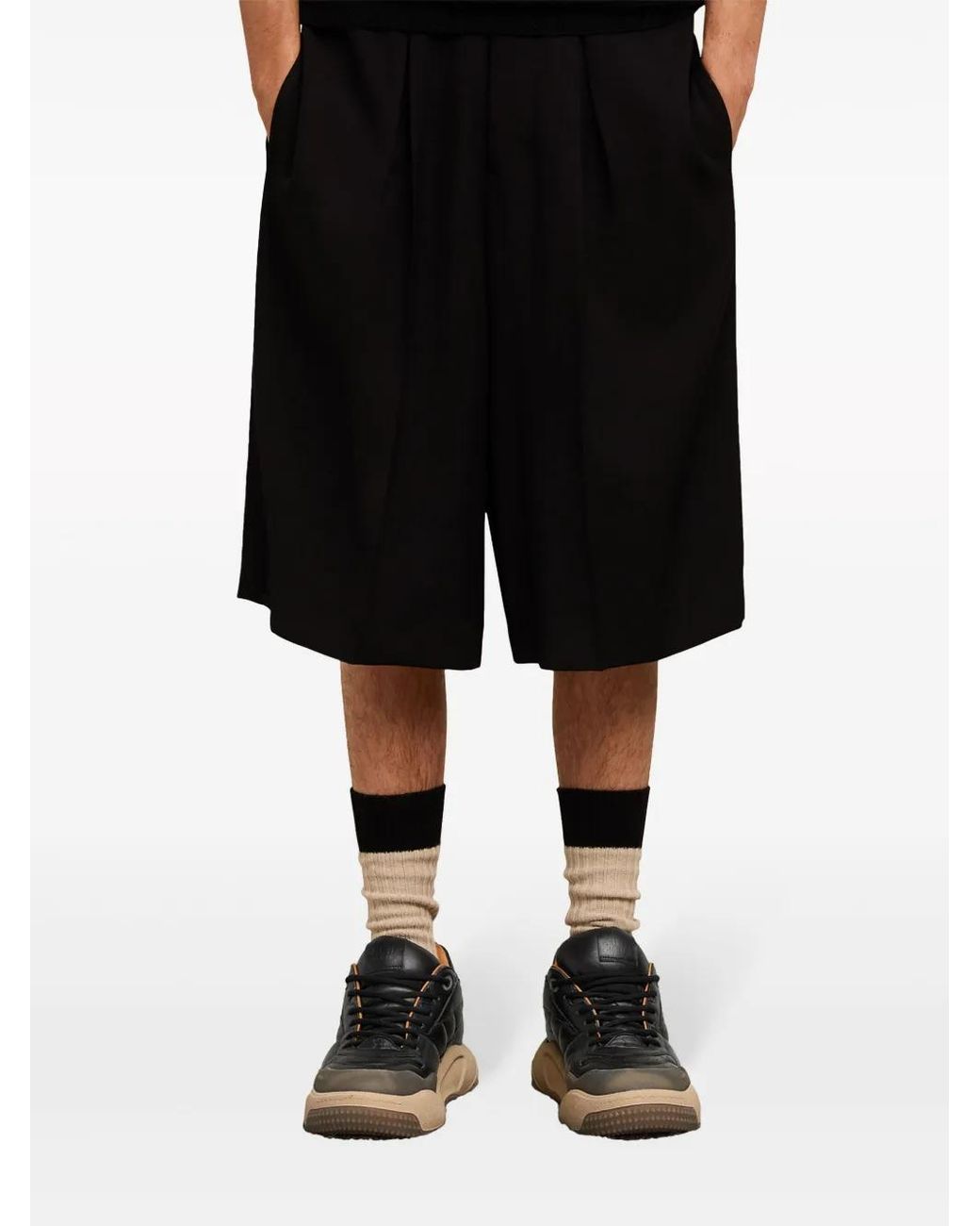 AMI Black Ami Sn1509 Sneakers