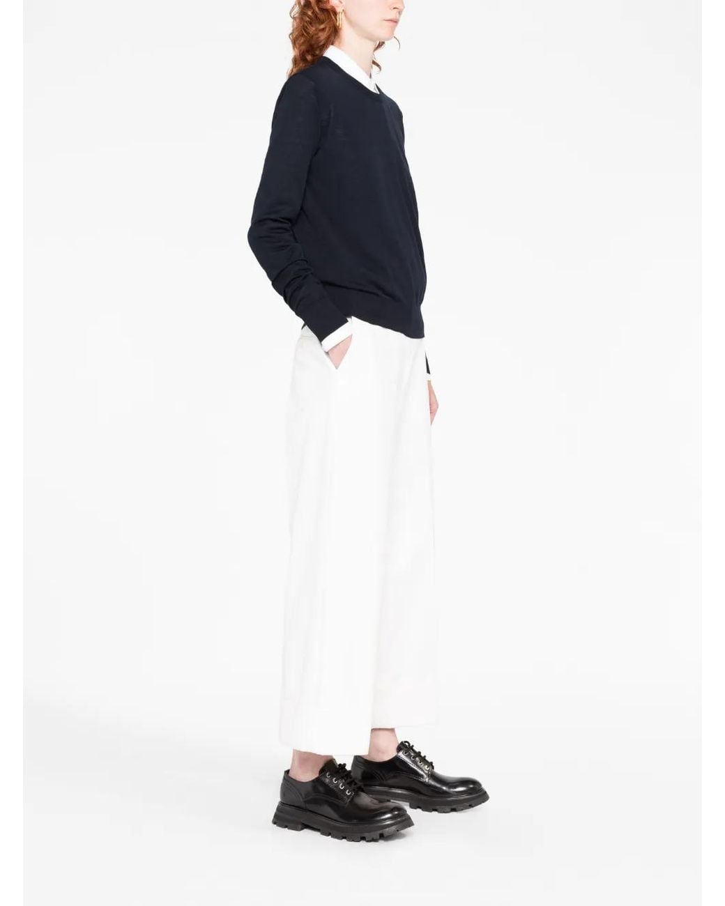 Thom Browne White Trousers