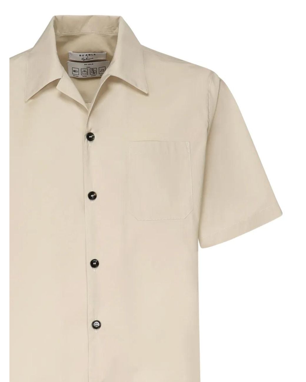 BE ABLE Natural Chest-Pocket Shirt for men