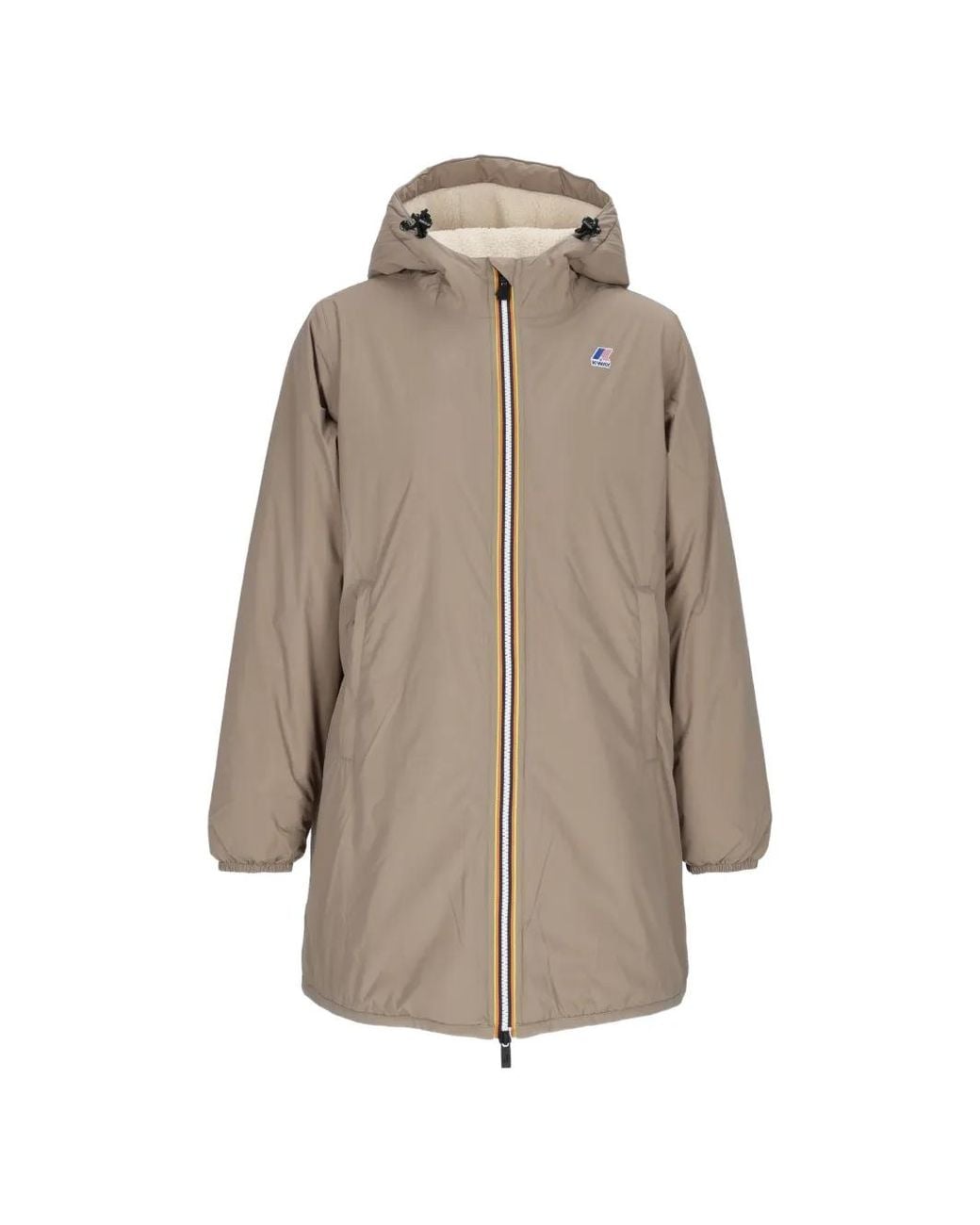 K-Way Natural Eiffel East Orsetto Parka Coat