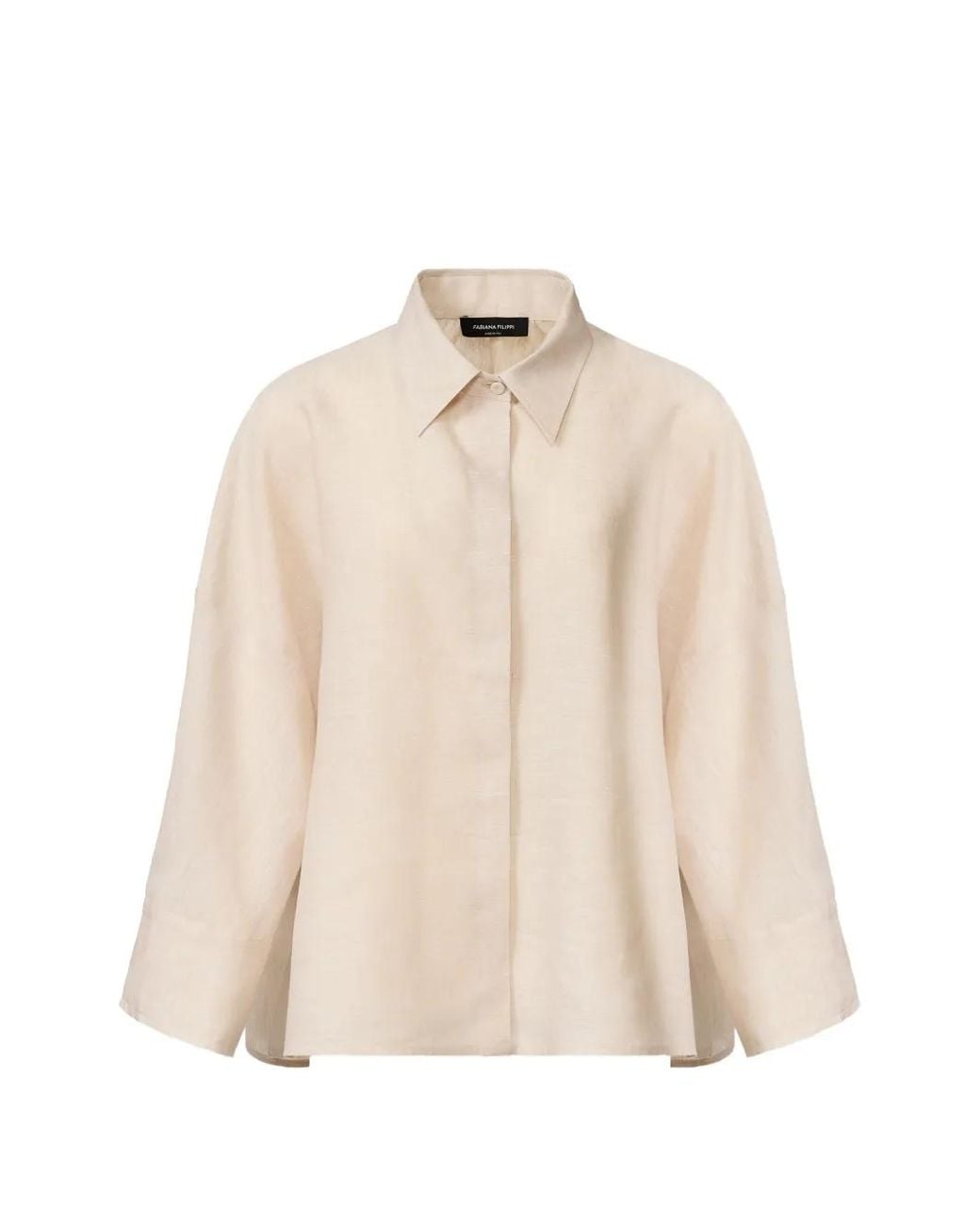 Fabiana Filippi Natural Linen Shirt