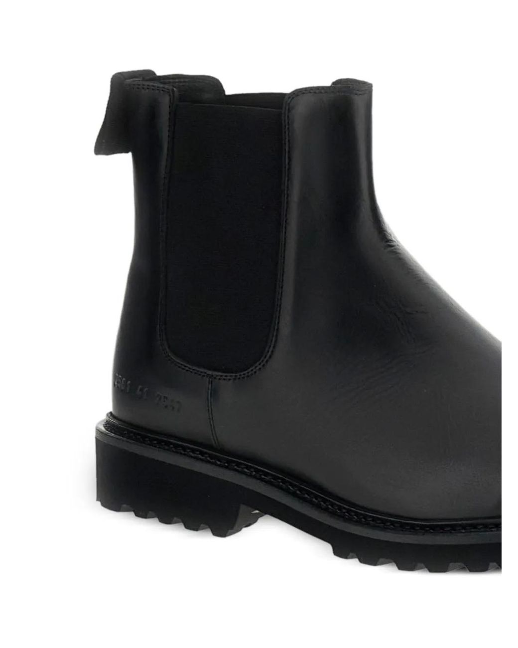 Common Projects Black Chelsea Boots for men