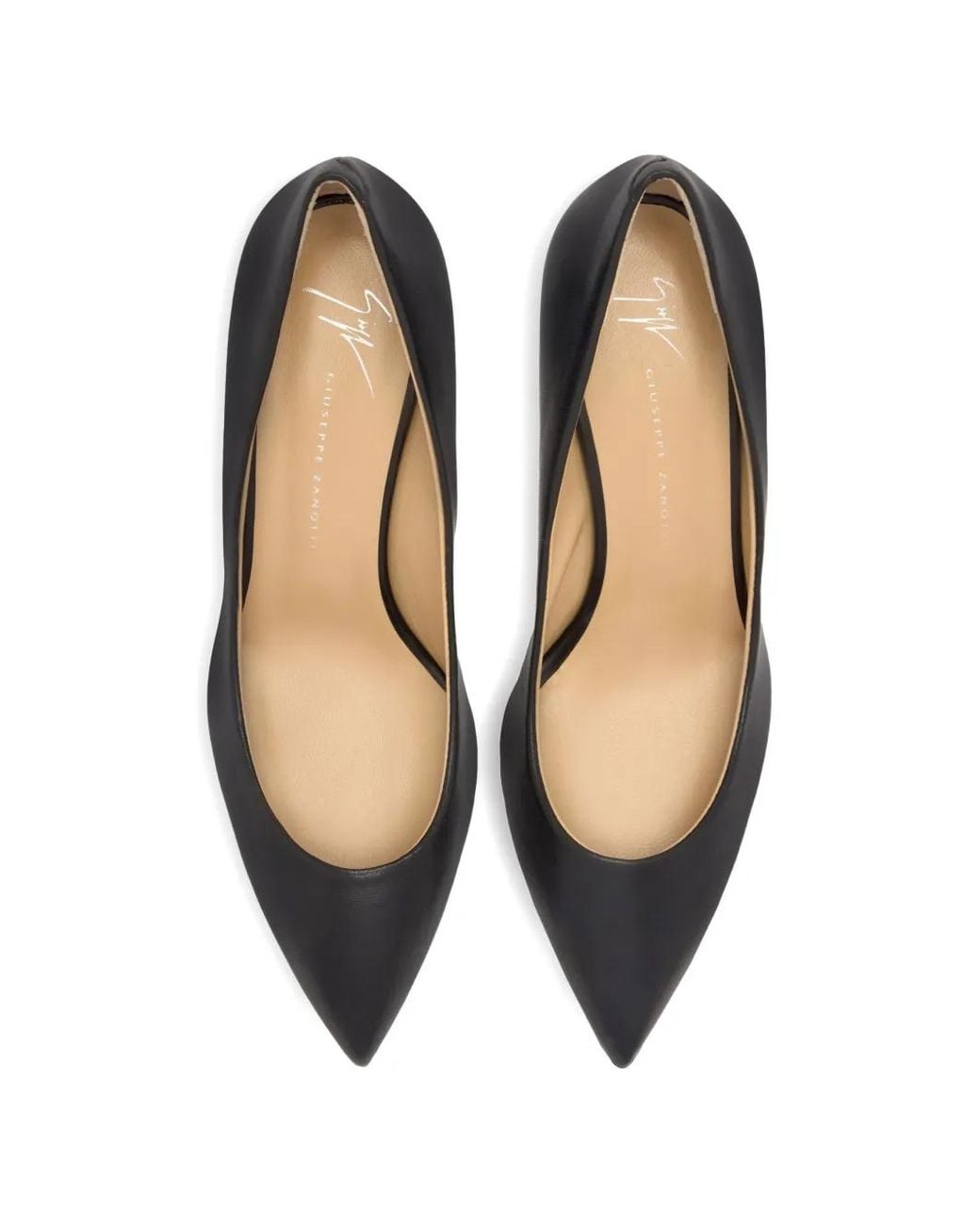 Giuseppe Zanotti Black Lucrezia Leather Pumps