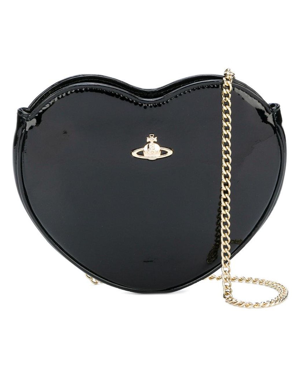 Vivienne Westwood Heart-shaped Crossbody Bag in Black | Lyst