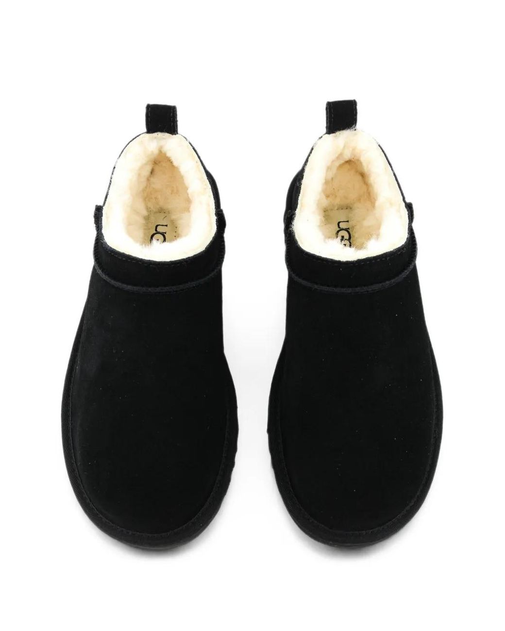 Ugg Black Classic Micro Calf Suede Boots