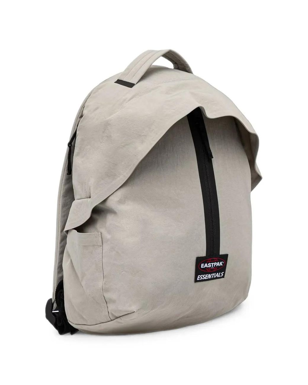 Eastpak White Medium Essentials Logo-Patch Backpack