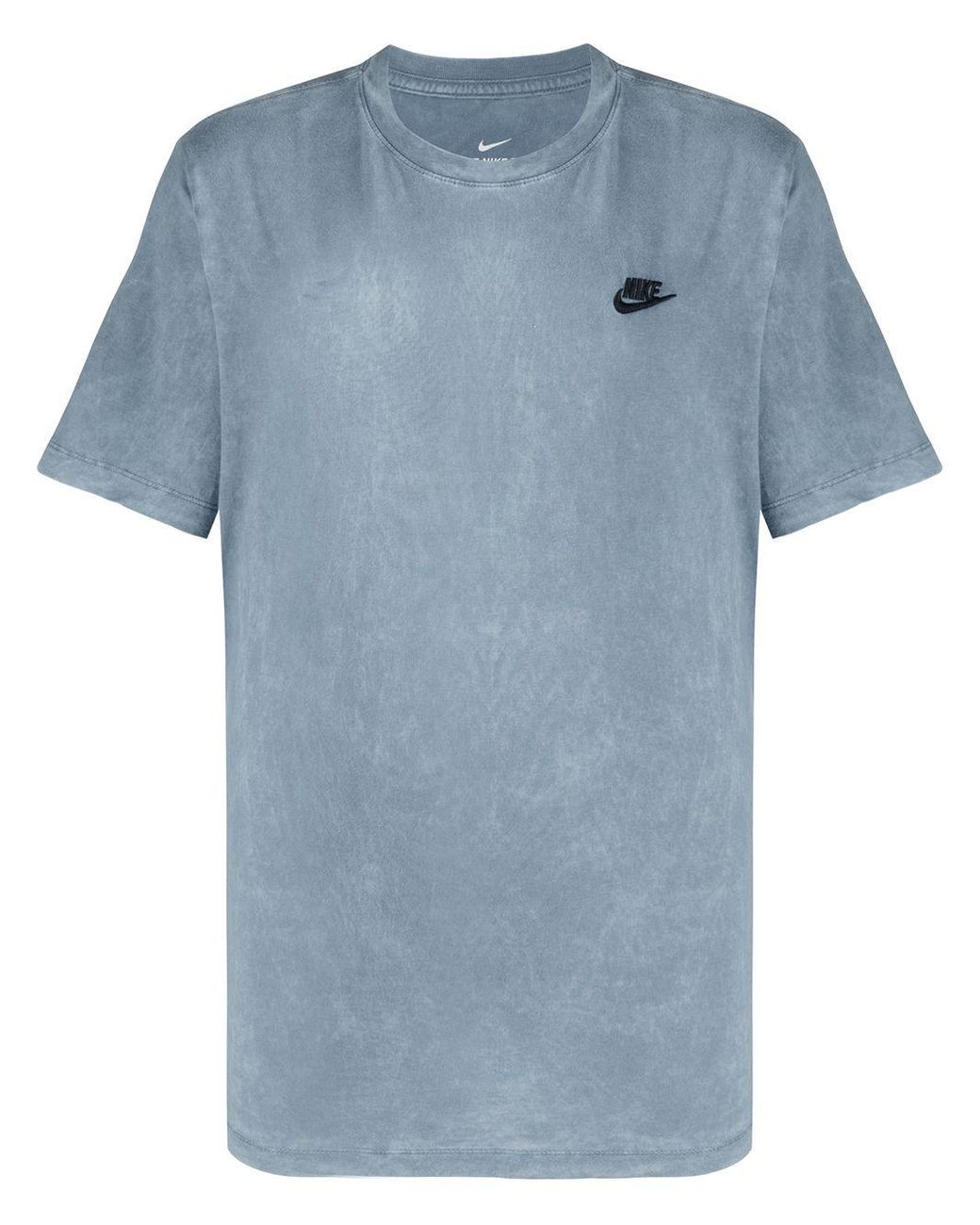 Nike Cotton Acid Wash T-shirt in Blue for Men | Lyst