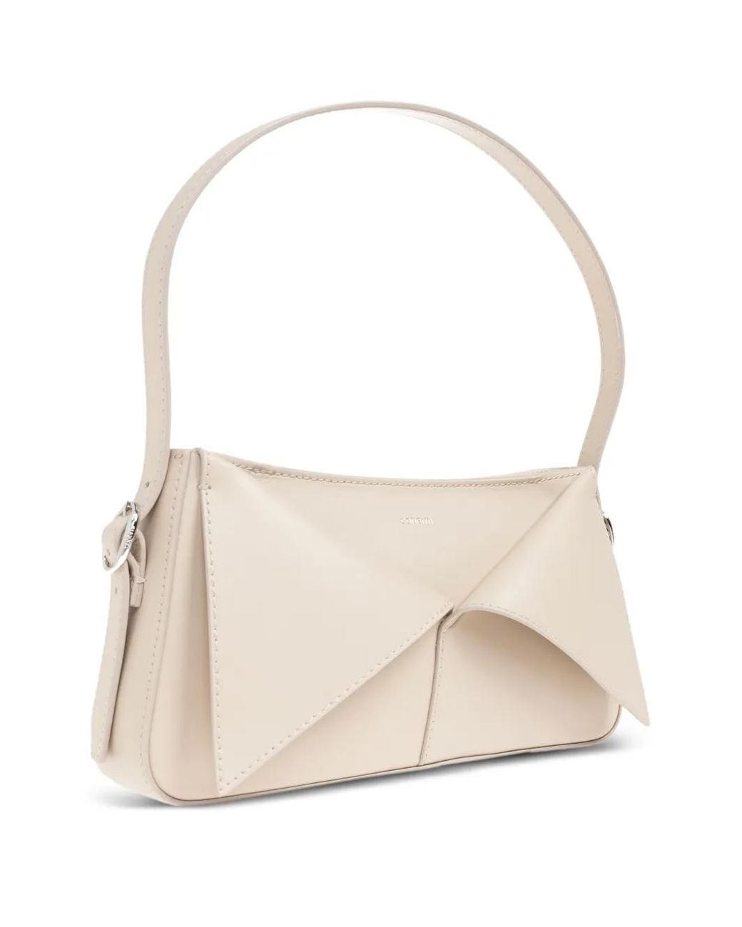 Coperni Natural Panelled Leather Shoulder Bag