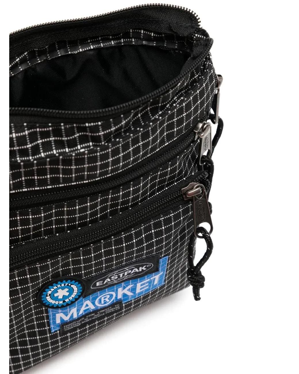 Eastpak Black X Market Studios Rusher Shoulder Bag for men
