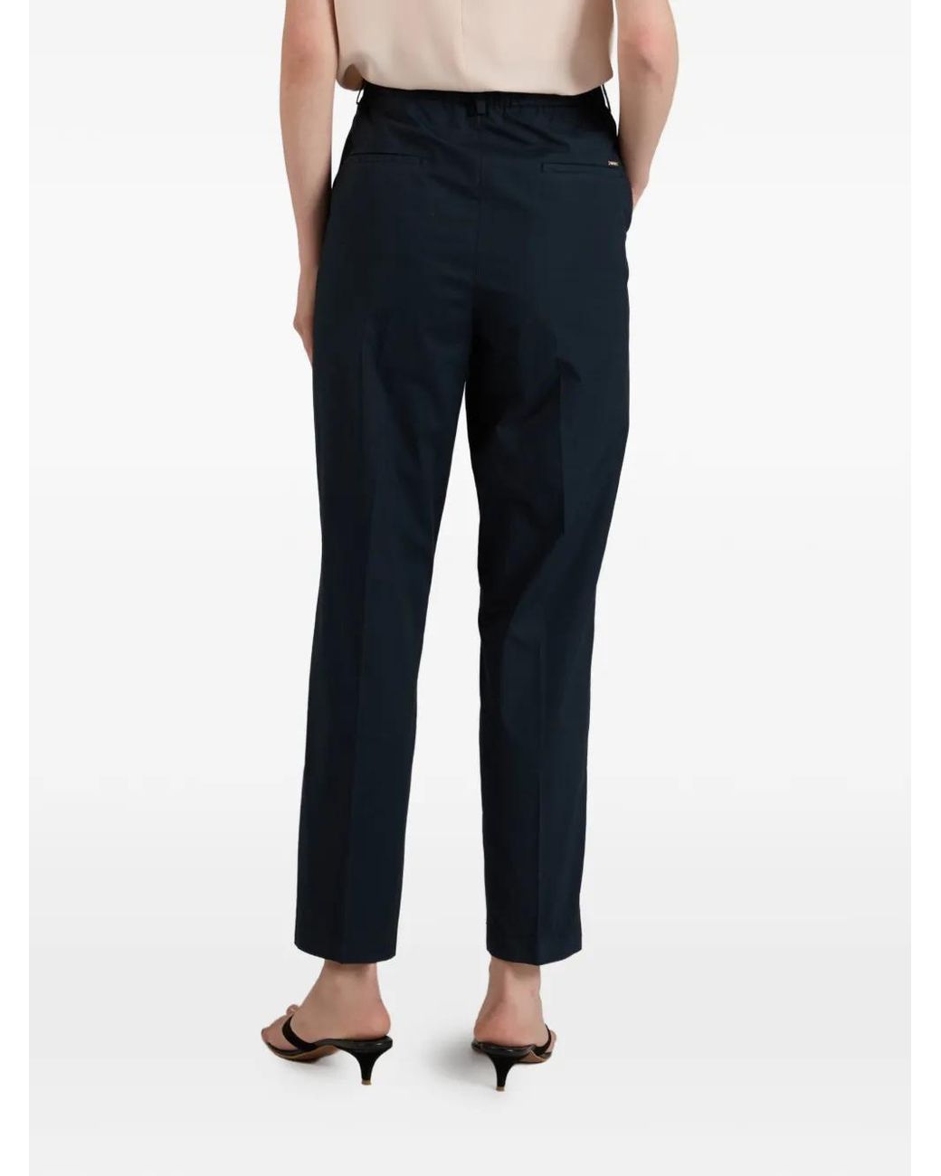 Slowear Blue Regular-Fit Poplin Trousers
