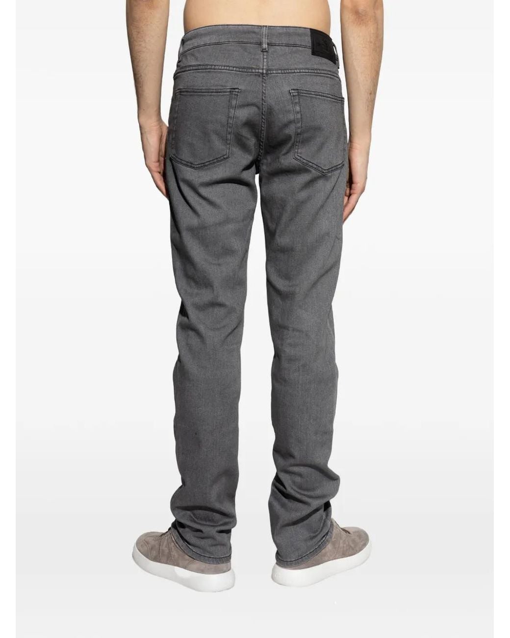 Etro Gray Five-Pocket Jeans for men
