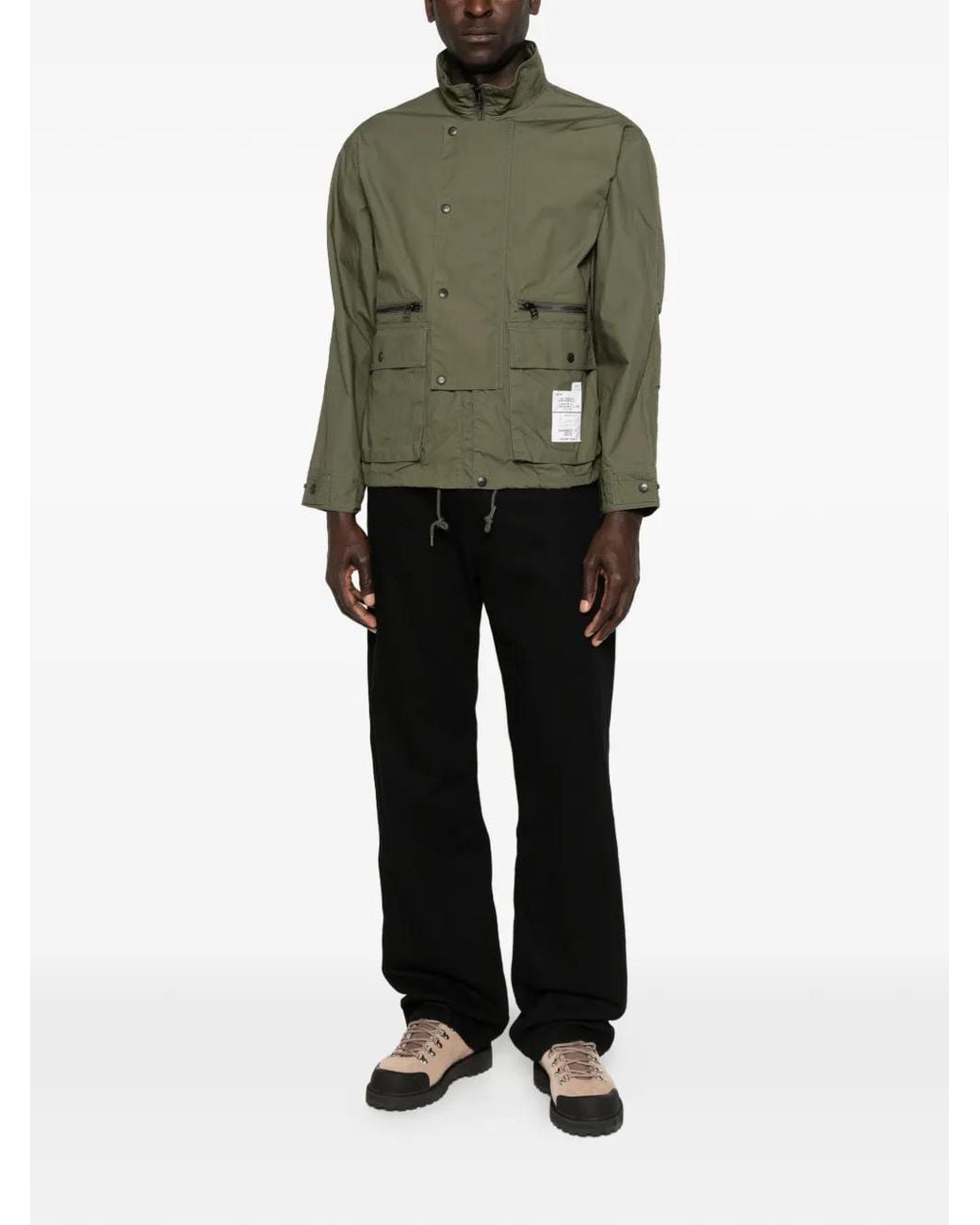 Neighborhood Green Stand-Collar Jacket for men