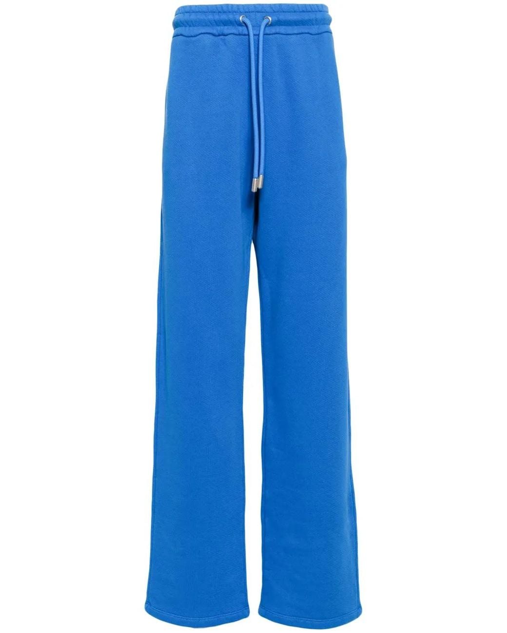Off-White c/o Virgil Abloh Blue Bandana Arrows Drawstring Sweatpants for men