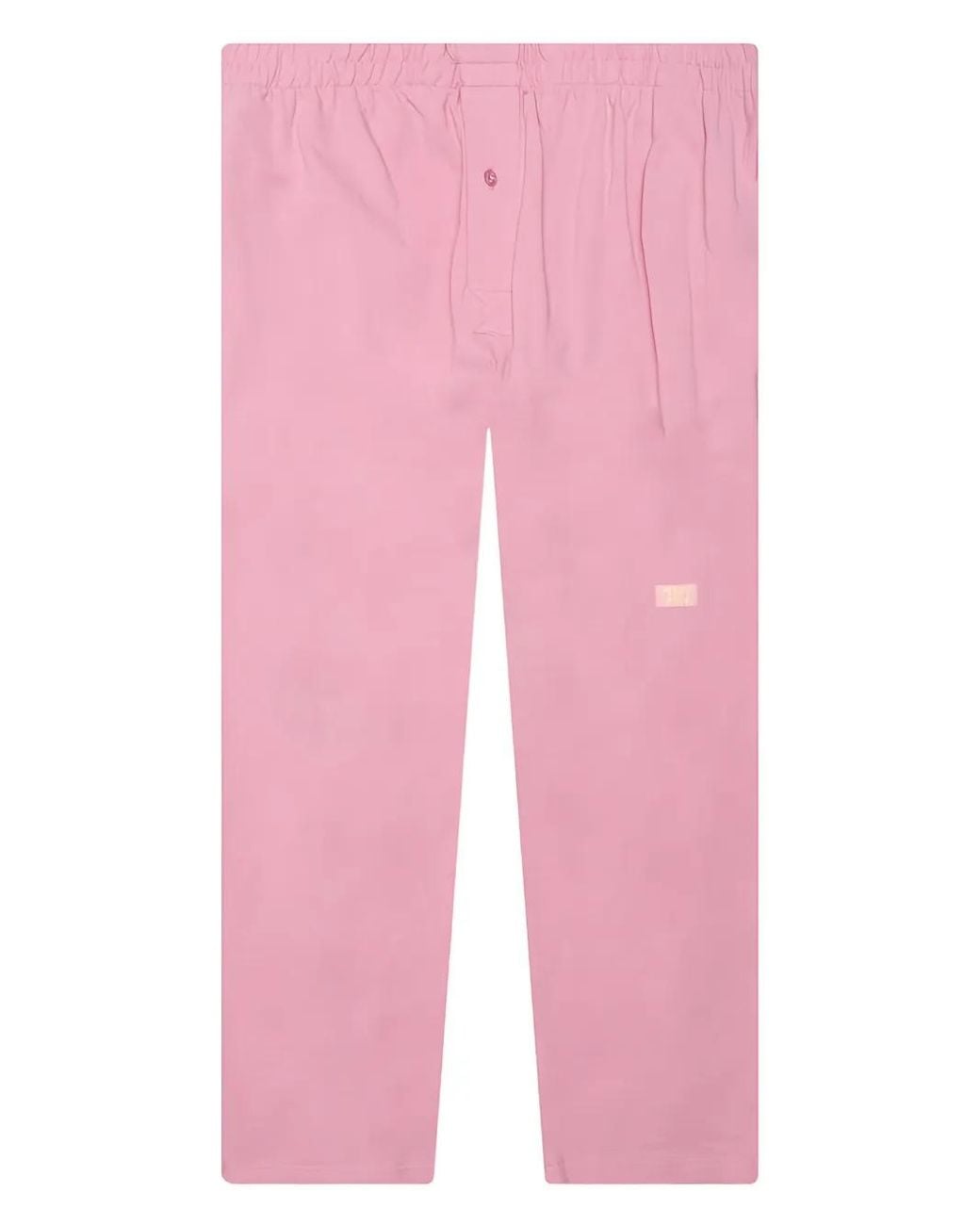Advisory Board Crystals Pink Logo-Embroidered Lounge Trousers for men