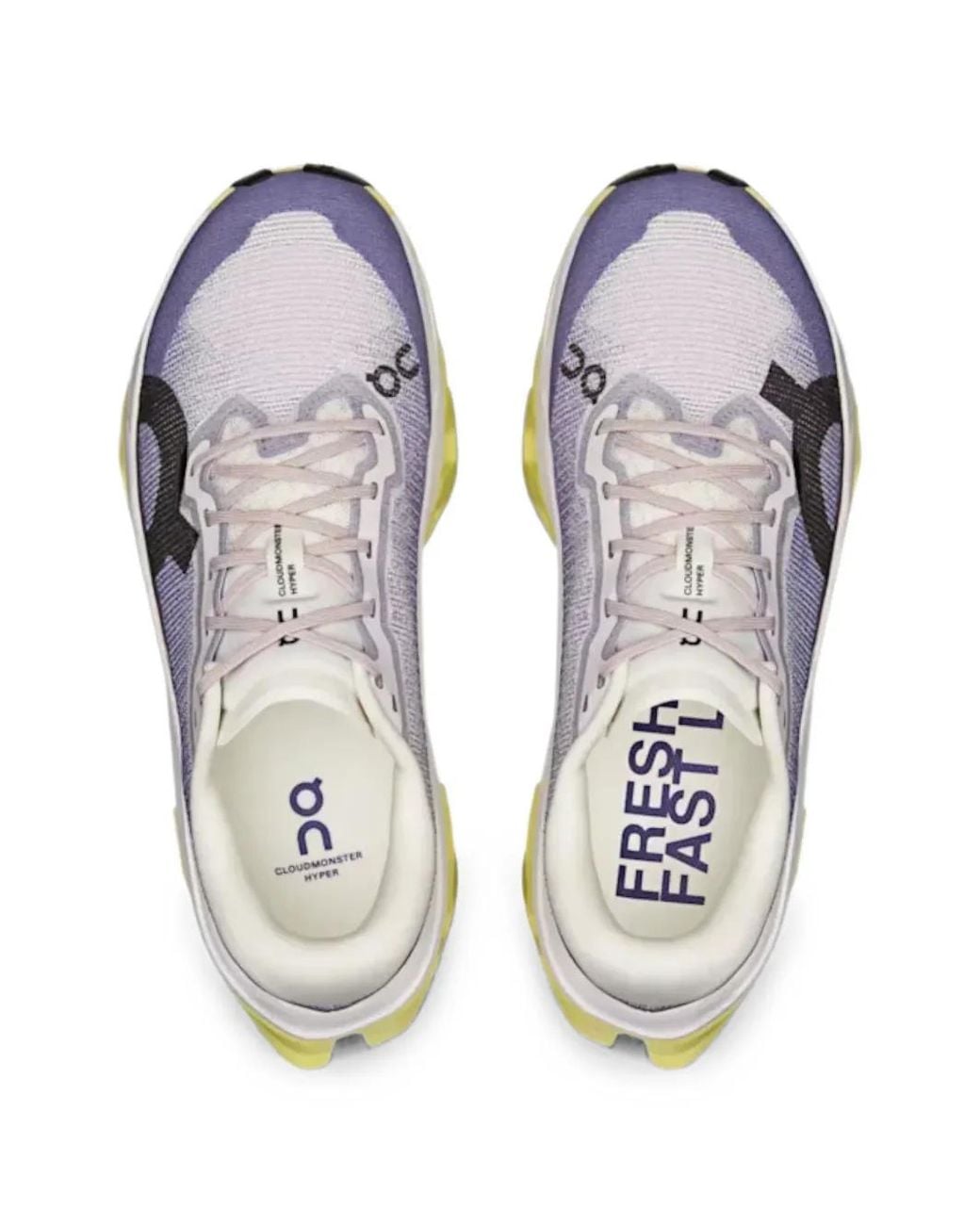 On Shoes White Cloudmster 3 Hyper Sneakers
