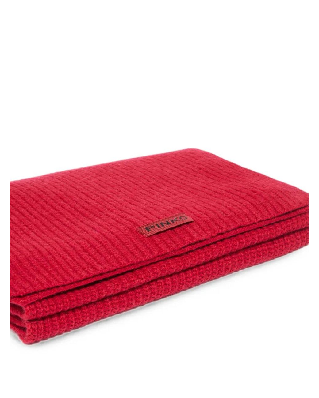 Bufanda De Canalé Pinko de color Red