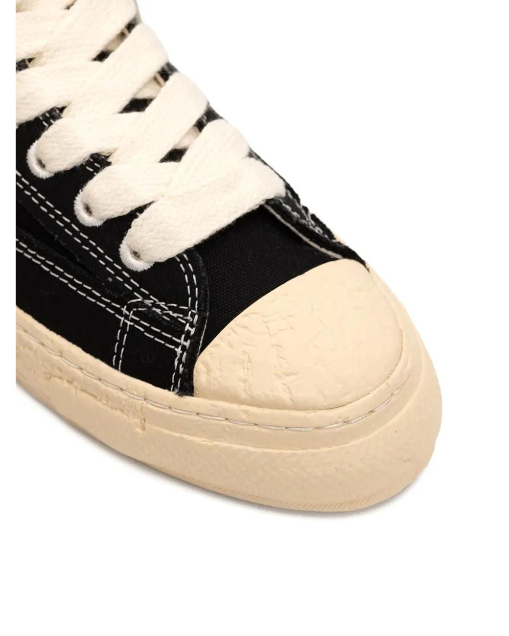 General Scale. Black Roy Past-Sole High-Top Sneakers for men