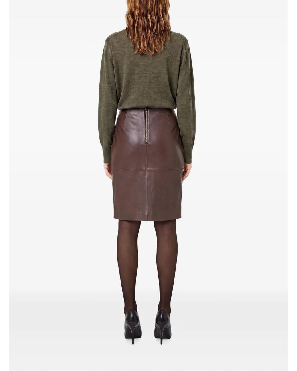 Nicholas Green Tie-Neck Sweater