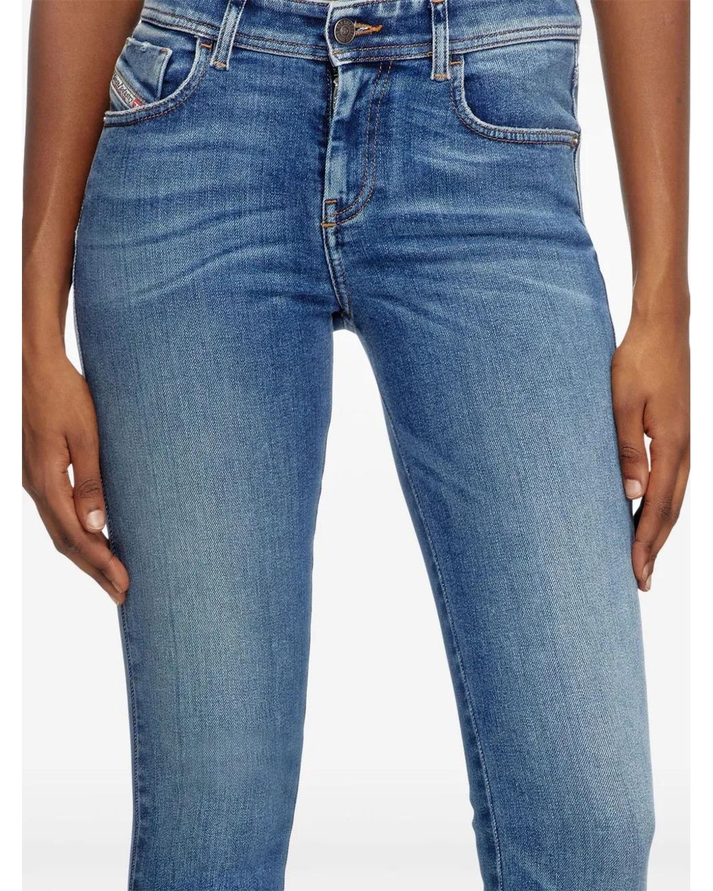 DIESEL Blue 2017 Slandy Super Skinny Jeans