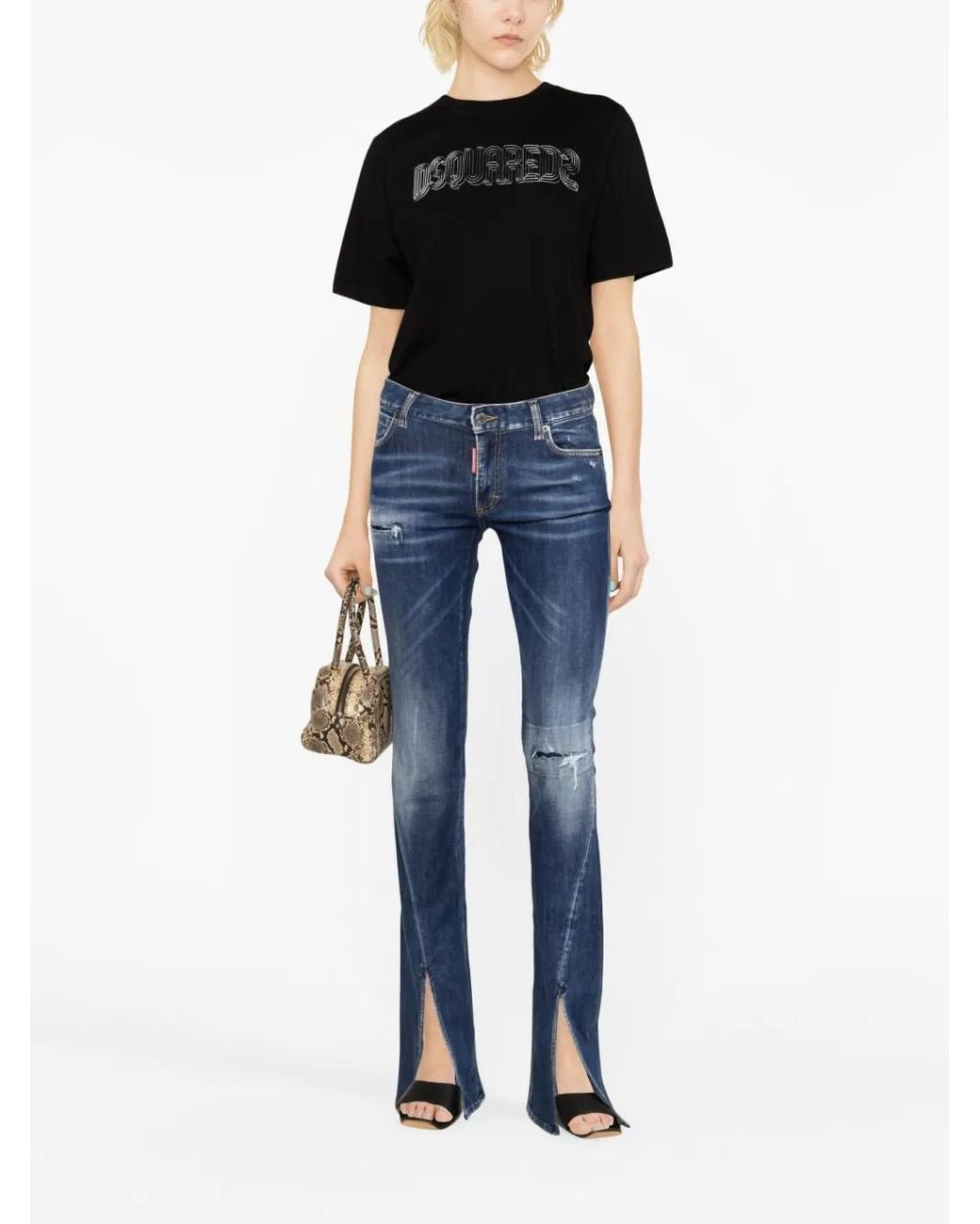 DSquared² Blue Skinny Jeans
