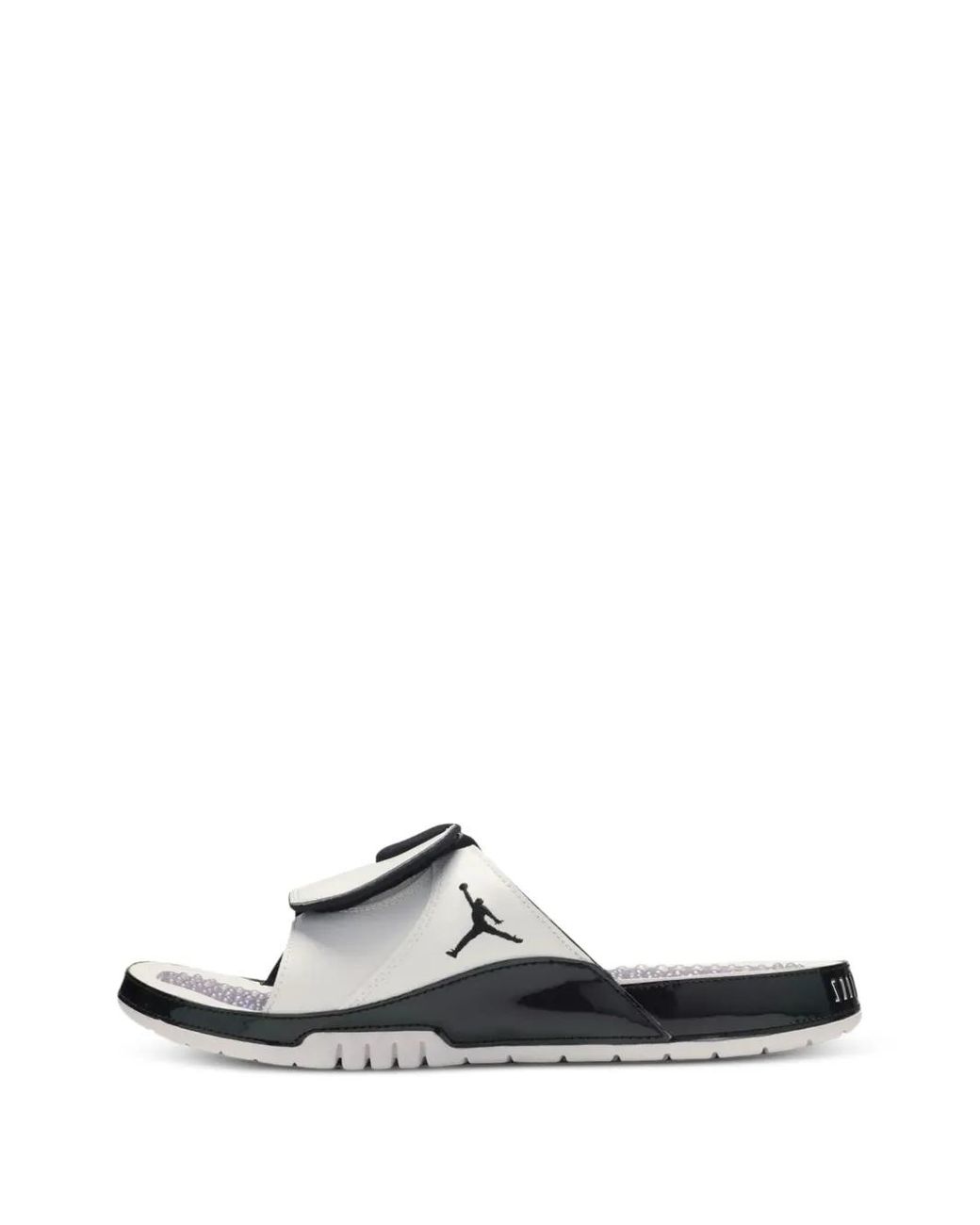Nike White Logo-Embroidered Slides for men