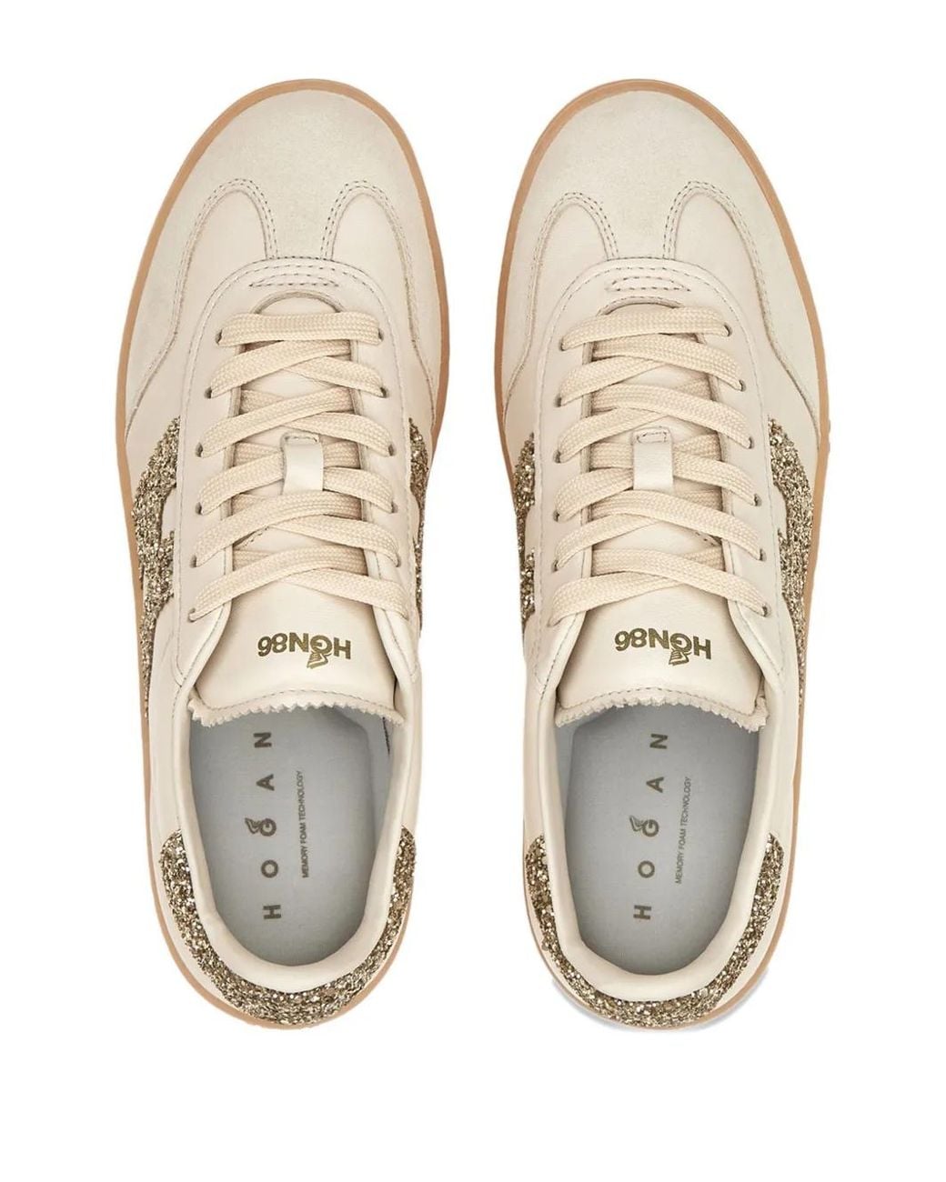 Hogan White Cool Sneakers
