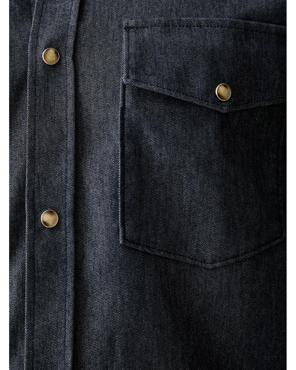 Joop! Gray Denim Western Shirt for men