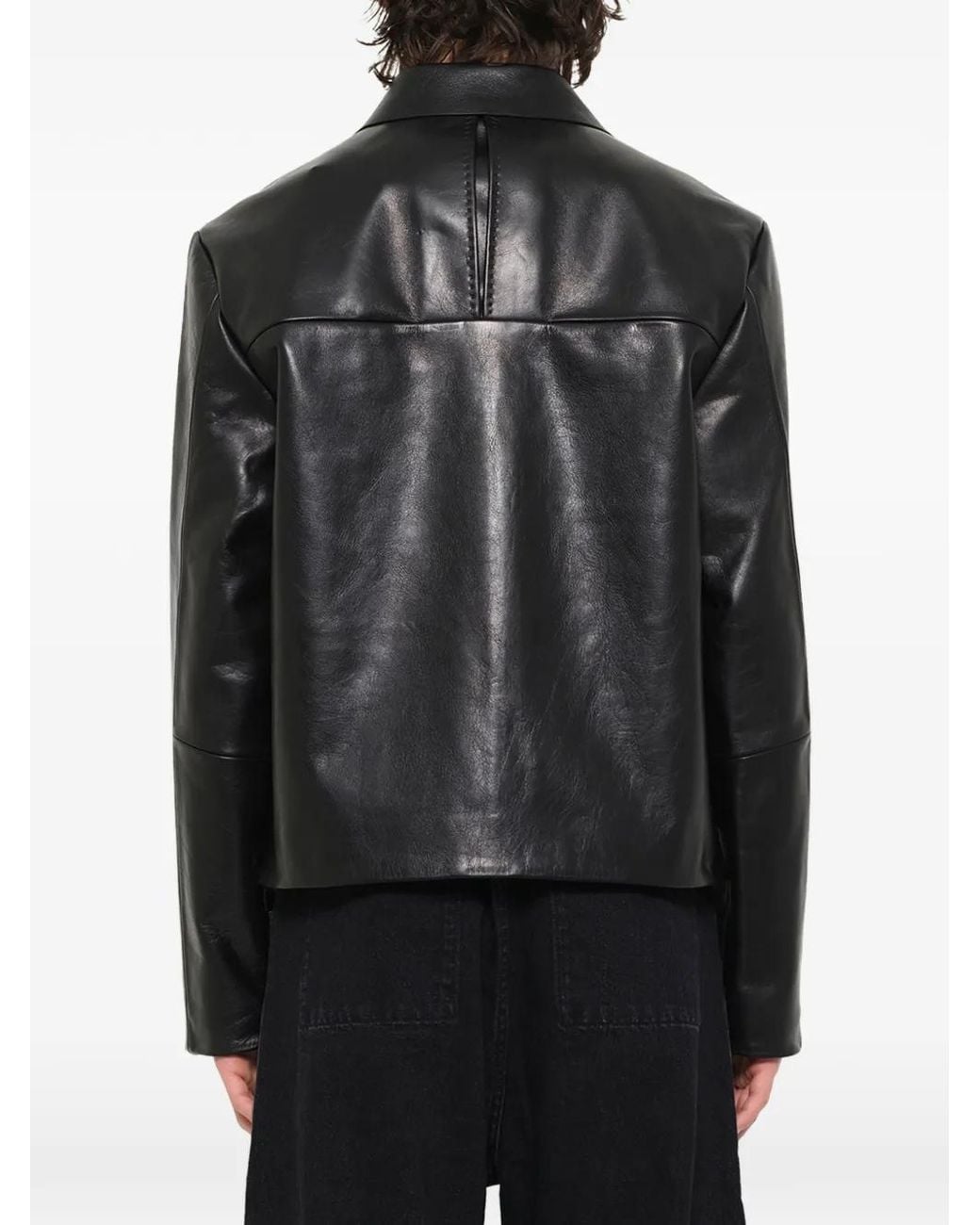 Entire studios Black Corehide Lederjacke