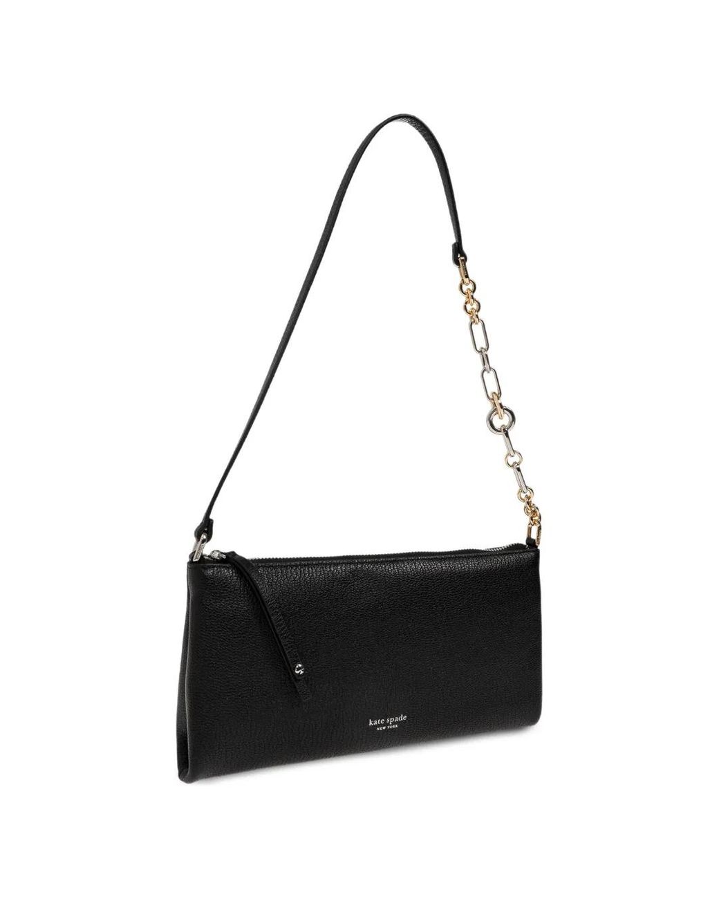 Kate Spade White Mini Fling Leather Shoulder Bag