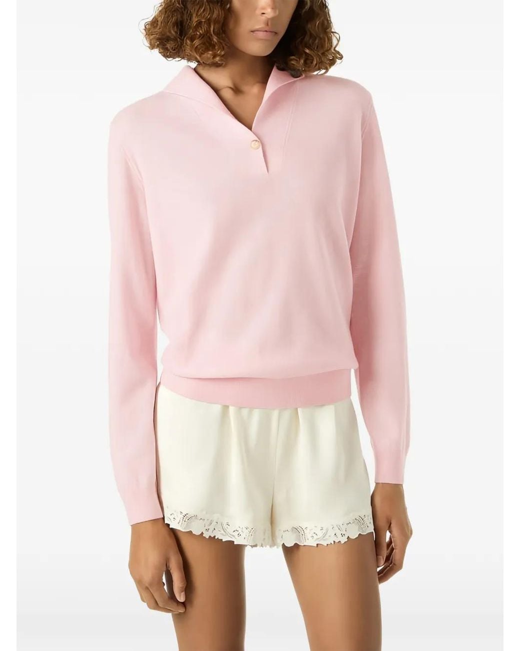 Loro Piana Pink Sergio Polo Shirt