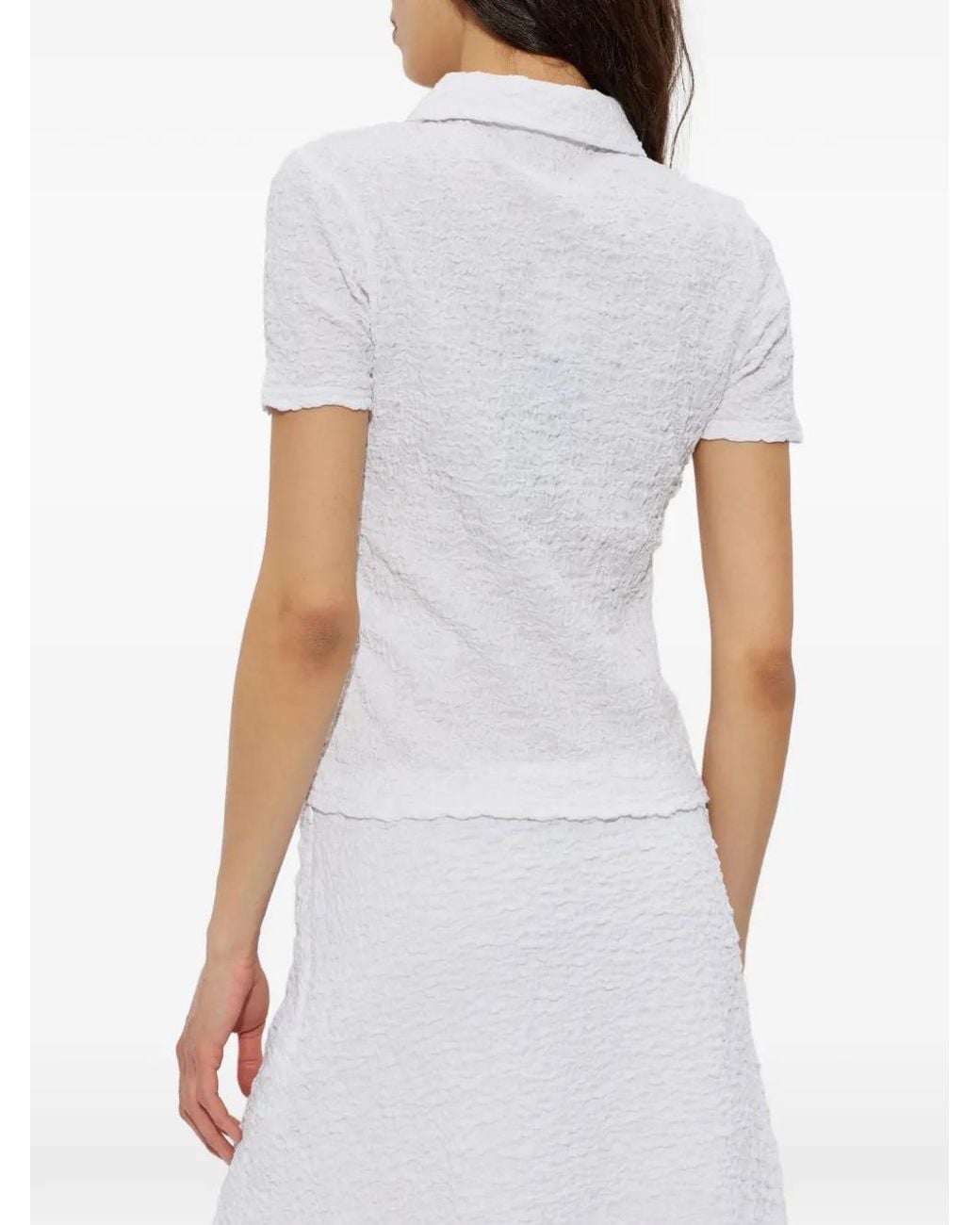 Polo Sadaisy Con Cuello Samsøe & Samsøe de color White