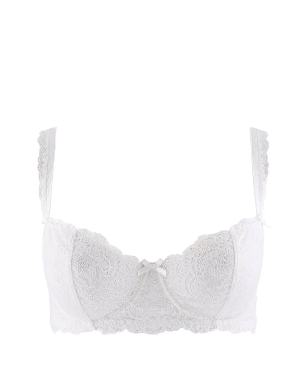 Aubade White Danse Des Sens Lace Bra