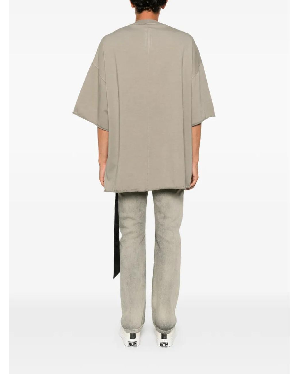 Rick Owens Natural T-Shirt Tommy T À Manches Courtes for men