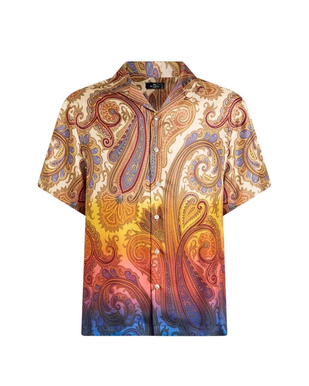 Camicia Bowling di Etro in White da Uomo