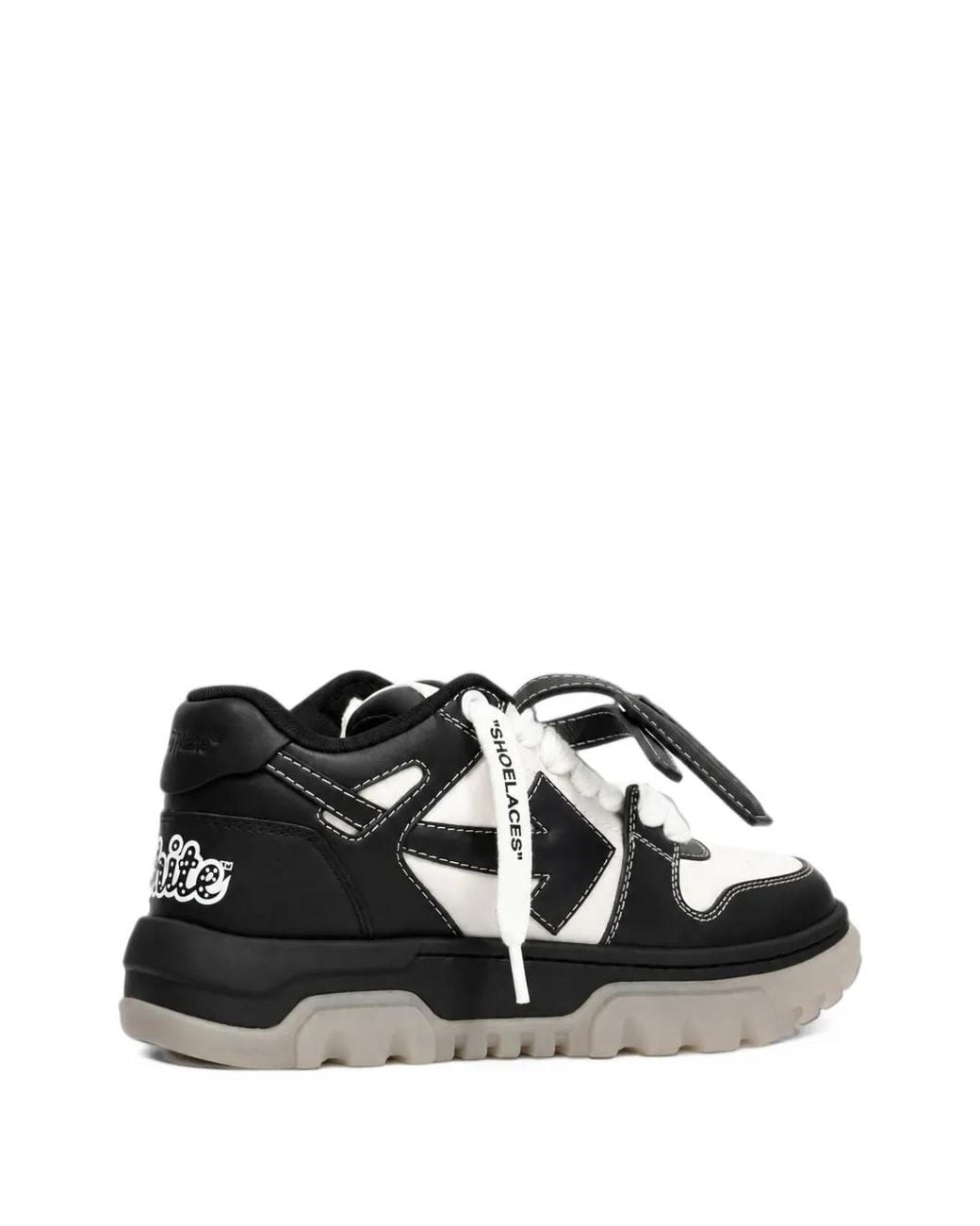 Off-White c/o Virgil Abloh Black Out Of Office Sneakers