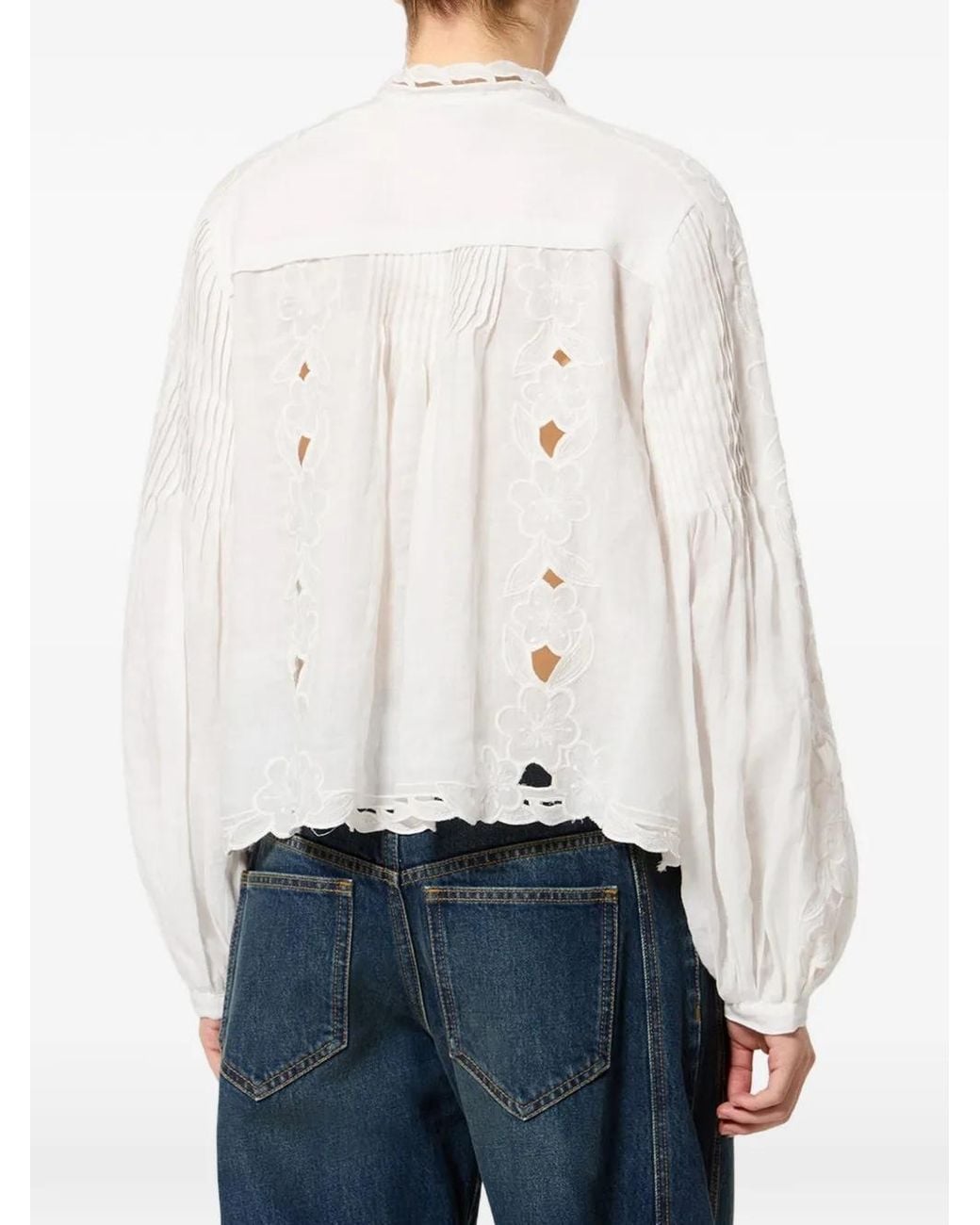 Isabel Marant White Rubra Top
