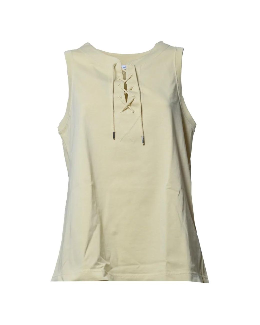 Aspesi Natural Sleeveless Top
