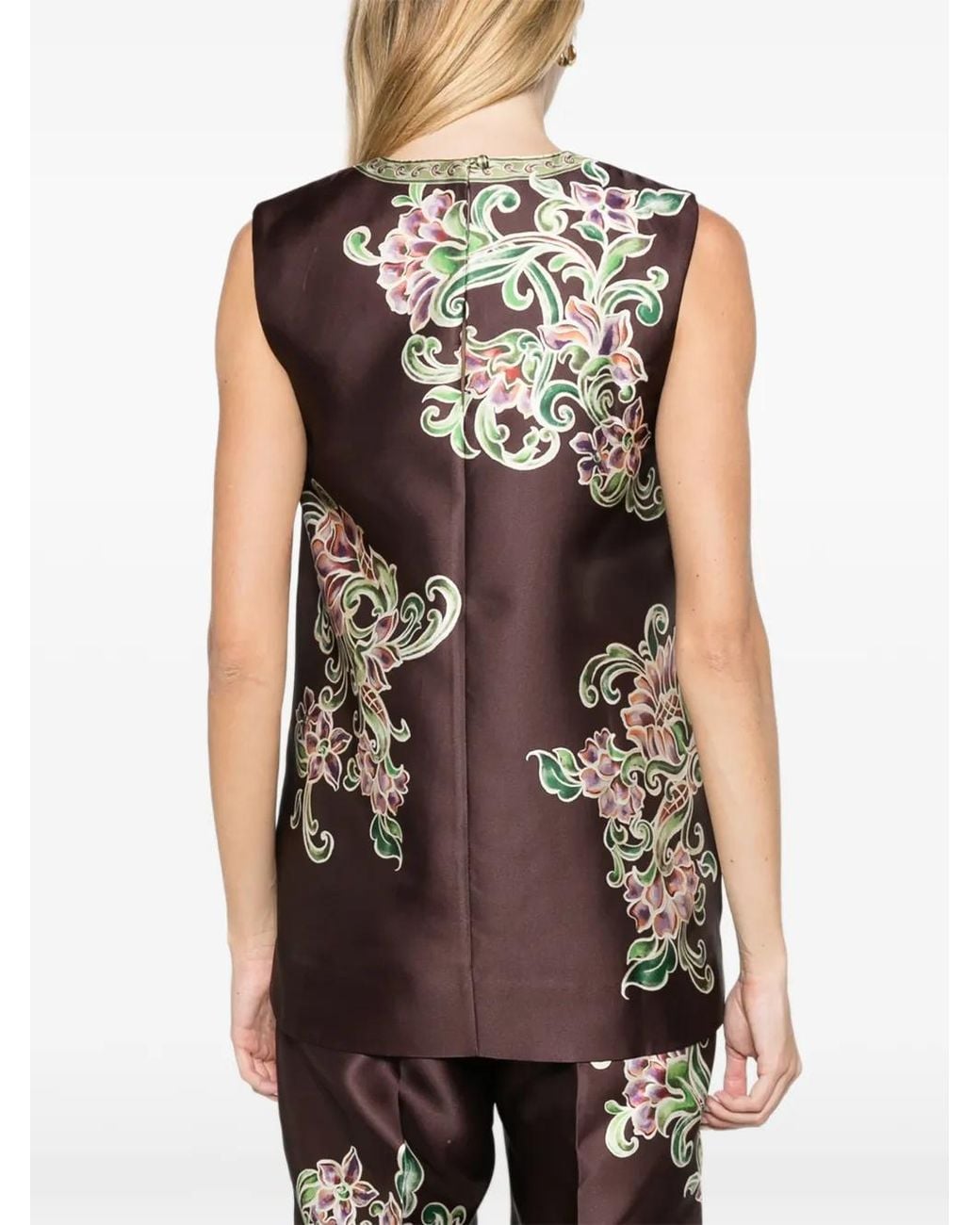 ALÉMAIS Brown Josie Top