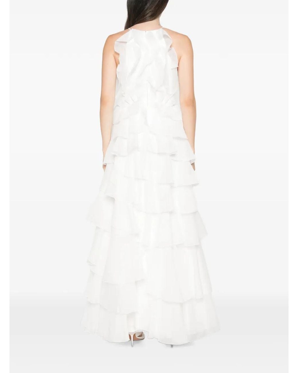 Aje. White Cleo Gown
