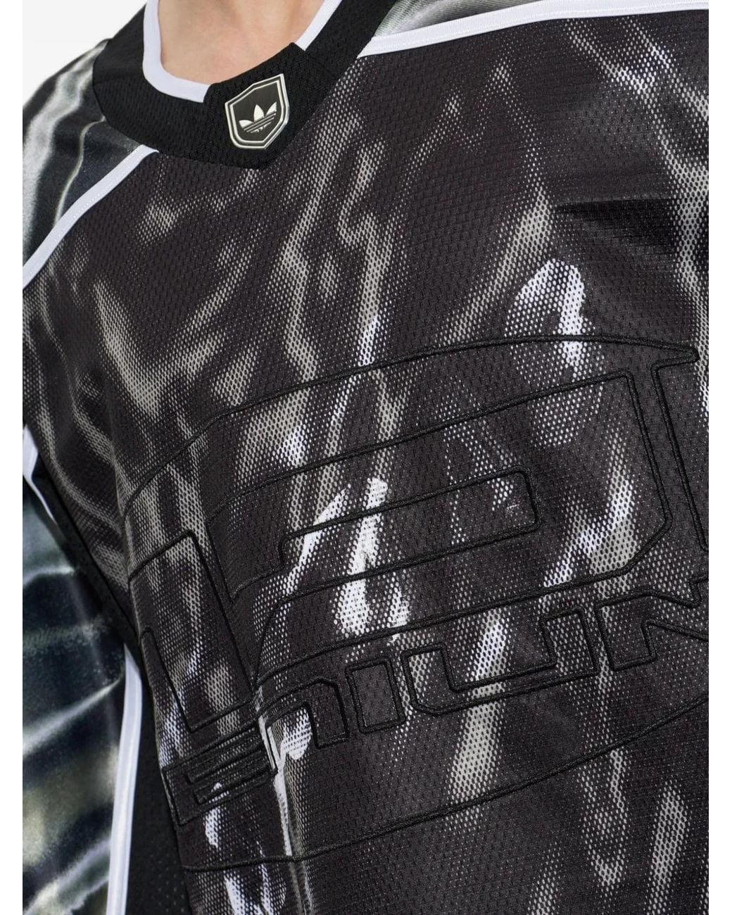 Adidas Black Adilenium 6 Jersey T-Shirt for men