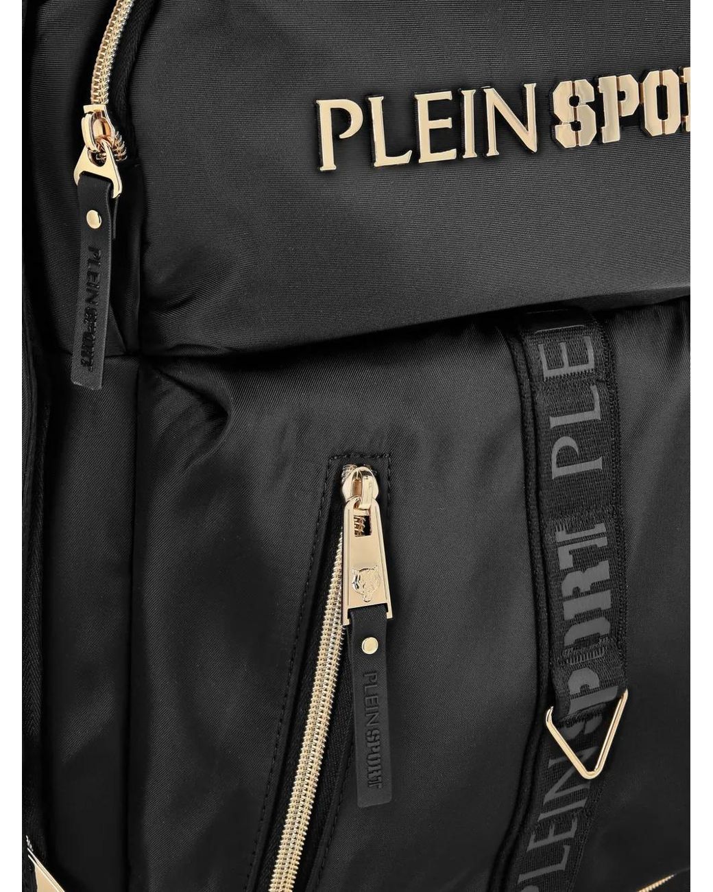Philipp Plein Black Padded Backpack