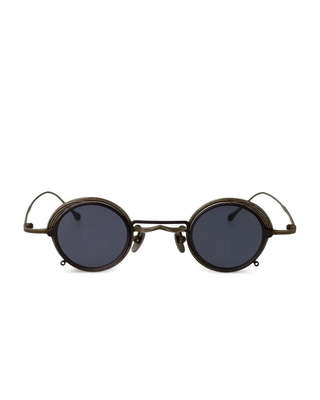 Rigards Black Round Sunglasses