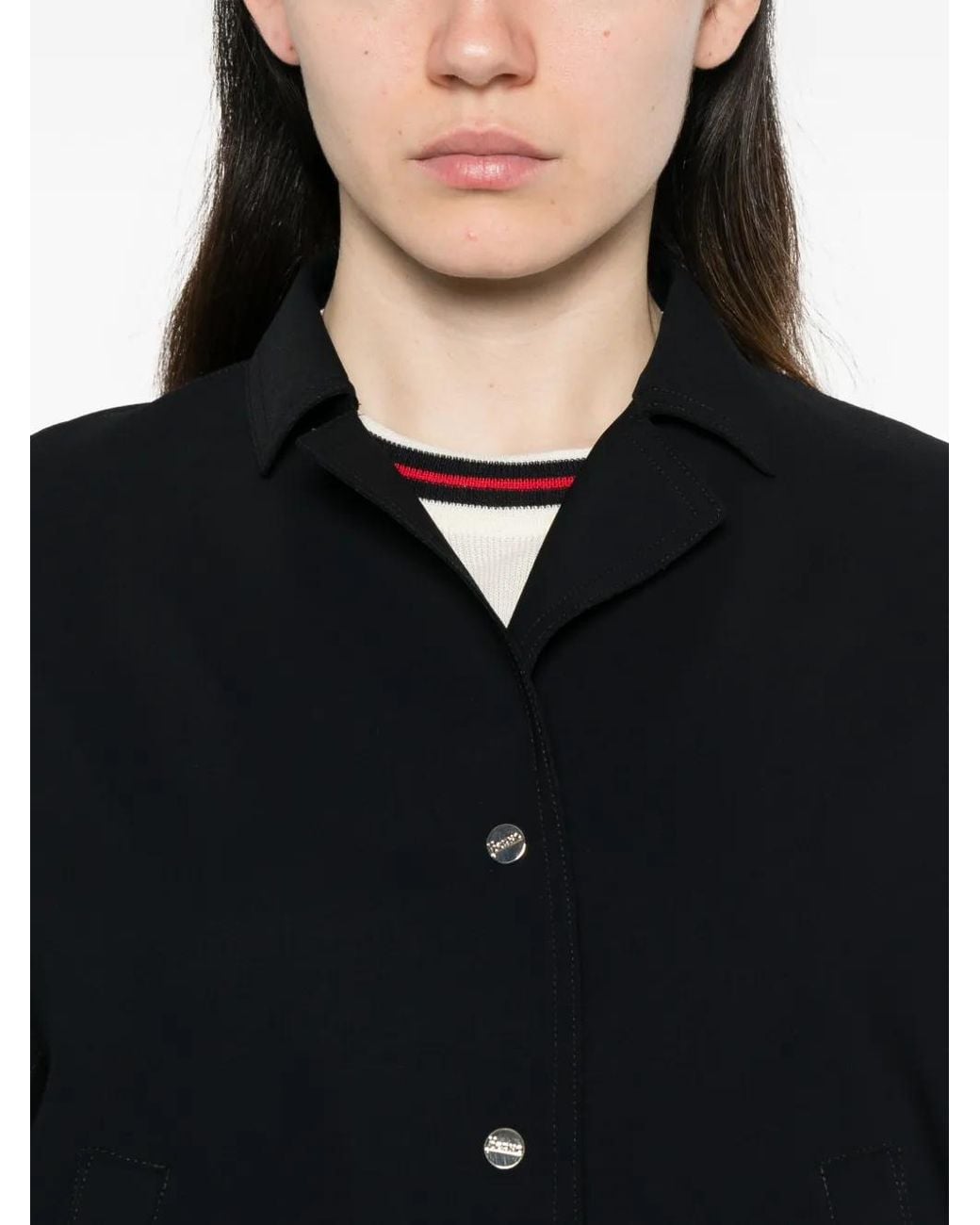 Chaqueta con botones Herno de color Black